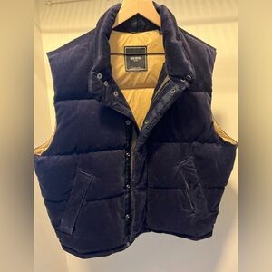Todd Snyder Corded Down Puffer Vest 2023 SZ L